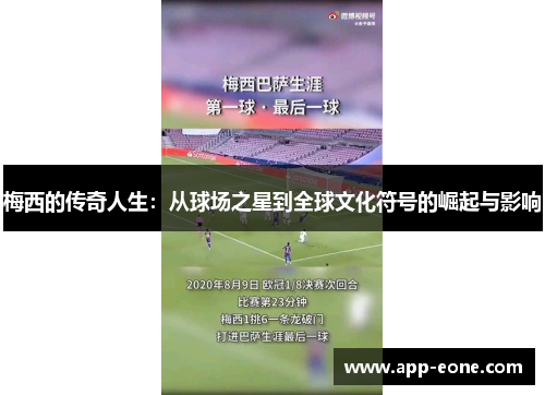 梅西的传奇人生：从球场之星到全球文化符号的崛起与影响