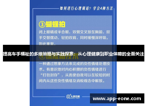 提高车手福祉的多维策略与实践探索：从心理健康到职业保障的全面关注